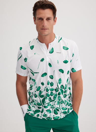 Meadow Racquet Polo in Vivid Green