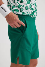 Racquet Shorts in Vivid Green