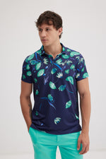 Botanica Set in Turquoise on Navy