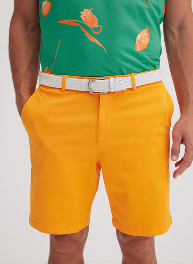 Golf Shorts in Apricot Orange