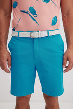 Golf Shorts in Azura Blue